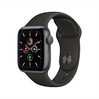 Смарт-часы Apple Watch SE 2022 A2723 44мм OLED корп.темная ночь рем.темная ночь разм.брасл.:S/M (MNTF3LL/A) | код 1908171 | APPLE