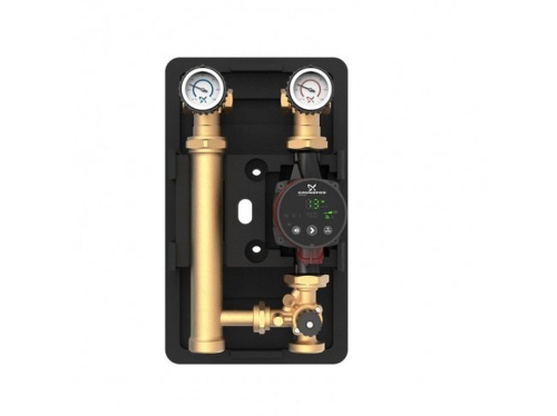 Группа насосная HEATMIX M25 ALPHA2 40 в теплоизоляции с 3-ходовым смесительным клапаном 1' | код 99309086 | Grundfos