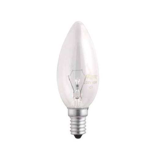 Лампа накаливания B35 240V 40W E14 clear | код 3320539 | JazzWay