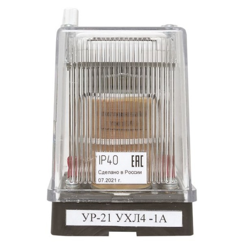 Указательное реле, постоянного тока, ток срабатывания 0,16А, переднее присоединение, исполнение УХЛ4 | код ur21pt0.16app | EKF фото 2