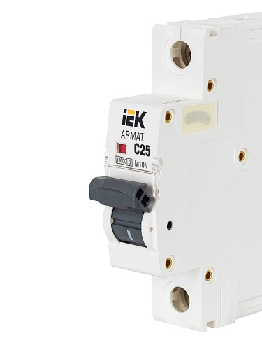 ARMAT Автоматический выключатель M10N 1P C 25А | код AR-M10N-1-C025 | IEK  фото 9