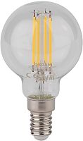 Лампа светодиодная LED 5Вт E14 CLB60D тепло-бел, Filament диммируемая,прозр.шар | код 4058075230415 | LEDVANCE