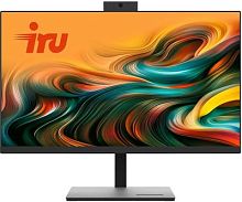 Моноблок IRU Агат 632 23.8 Full HD PG G7400 (3.7) 8Gb SSD256Gb UHDG 710 Free DOS GbitEth WiFi BT клавиатура мышь Cam черный 1920x1080 | код 2045707 | IRU