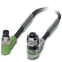 Кабель для датчика / исполнительного элемента SAC-3P-M 8MR/ 0,3-PUR/M12FR-2L | код 1682469 | PHOENIX CONTACT