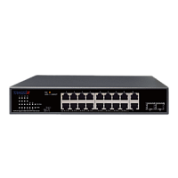 Коммутатор Trassir TR-NS14202S-185-16POE | код 1986435 | TRASSIR
