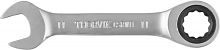 CSRW11 Ключ гаечный комбинированный трещоточный короткий, 11 мм | код CSRW11 | Thorvik