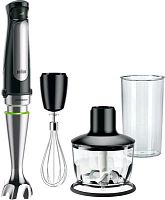 Блендер погружной Braun MQ7025 750Вт черный | код 1906797 | Braun