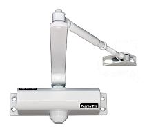 Доводчик на дверь весом 25-45кг. Литой алюминиевый корпус регулируемая скорость закрытия используется незамерзающее масло. | код FE-B2W (белый) | Falcon Eye