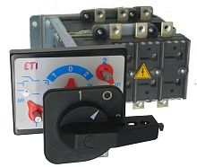 Переключатель нагрузки LA4/D 630A 3P CO 1-0-2 (с вын.рук.) | код 004667004 | ETI
