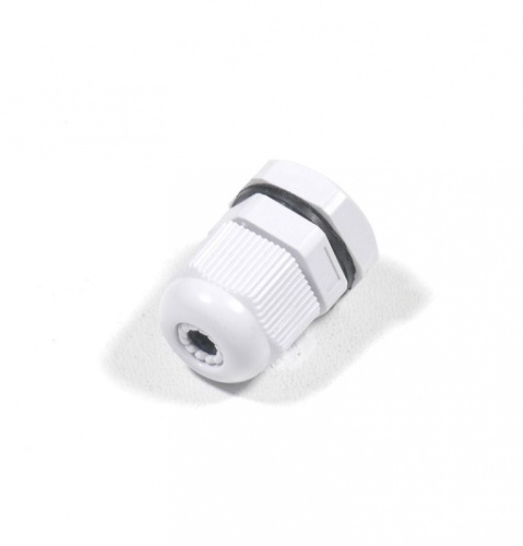 Сальник MG 12 пластик (3-6,5 мм) IP68 серый ГОФРОМАТИК | код zeta30878 | ГОФРОМАТИК