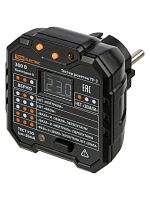 Тестер розеток и УЗО ТР-3 с индикацией напряжения TDM | код SQ0595-0003 | TDM