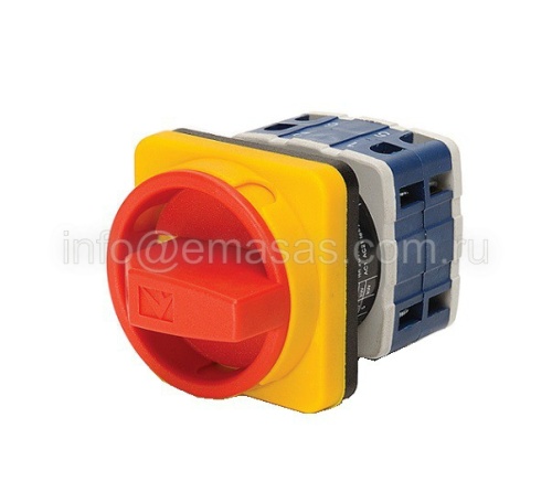 PSA040AK441E Переключатель авар., 4 полюса, двухпозиционный (0-1), 40А | код PSA040AK441E | EMAS