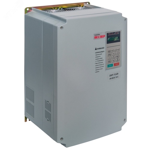 Преобразователь частоты 11кВт 380В, со съемным пультом | код EI-9011-015H | Веспер