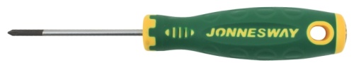 D71Z060 Отвертка стержневая POZIDRIV® ANTI-SLIP GRIP, PZ0x60 | код D71Z060 | JONNESWAY