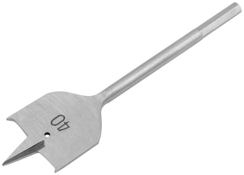 Сверло по дереву перовое 40х152мм FIT 36140 фото 2 Сверло по дереву перовое 40х152мм FIT 36140 фото 2