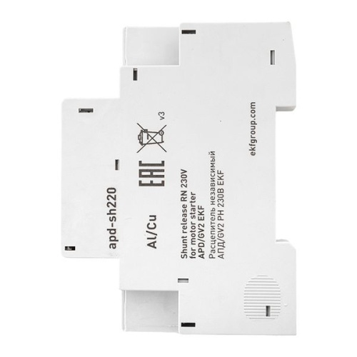 Расцепитель независимый АПД/GV2 РН 230В EKF apd-sh220 фото 4