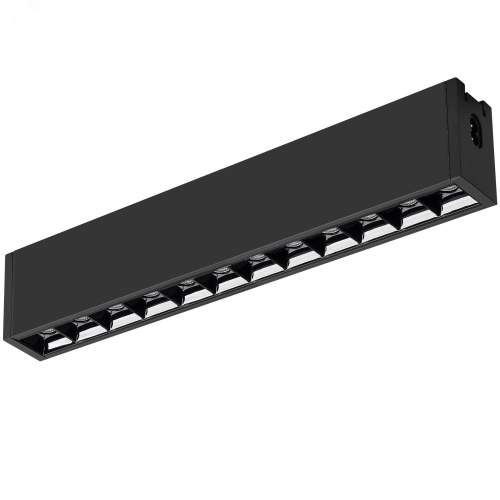 Светильник CLIP-38-LASER-S330-12W Warm3000 (BK, 36 deg, 24V) (, IP40 Металл, 3 года) | код 29008 | Arlight