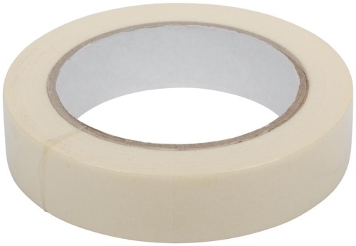 Лента малярная креппированная клейкая, 25 мм х 50 м | код 11294 | КУРС РОС фото 3