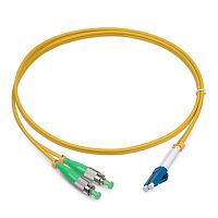 Cabeus FOP(d)-9-FC/APC-LC/UPC-25m Шнур оптический duplex FC/APC-LC/UPC 9/125 sm 25м LSZH | код 8090c | Cabeus