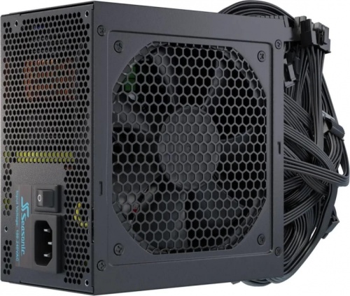 Блок питания Seasonic ATX 750W G12 GC-750 80+ gold (20+4pin) APFC 120mm fan 6xSATA RTL | код 2031340 | SEASONIC