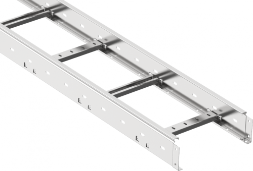 Лоток лестничный LESTA 150х400х3000-1,2 IEK | код CLM40-150-400-3-120 | IEK