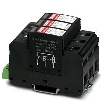 Разрядник для защиты от импульсных перенапряжений, тип 2 VAL-MS 600DC-PV/2+V-FM | код 2800641 | PHOENIX CONTACT