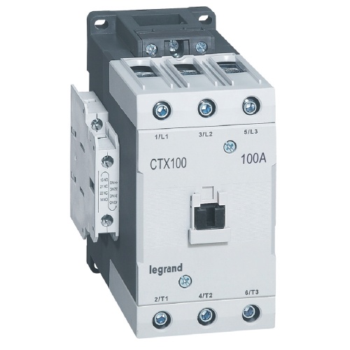 Контактор CTX³ 100 3P 100A (AC-3) 2но2нз ~24В | код 416230 | Legrand