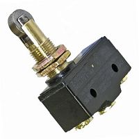 Микропереключатель с продольным роликовым толкателем RUICHI Z-15GQ22-B, ON-(ON) SPDT 3P, 15 A, 250 В | код 61767 | Ruichi