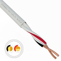 Кабель для пожарной сигнализации REXANT КПСВВнг(А)-LSLTx 1x2x0,75 мм кв, бухта 200 м | код 01-4871 | REXANT