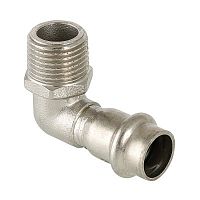 Угольник 90° с нар.р. нерж. сталь 22х3/4" | код. VTi.953.I.002205 | VALTEC