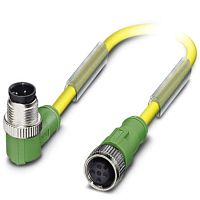 Кабель для датчика / исполнительного элемента SAC-4P-M12MR/1,5-PUR/M12FS D | код 1696112 | PHOENIX CONTACT