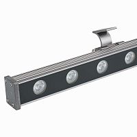 Светодиодный прожектор AR-LINE-1000S-18W-24V RGB (Grey, 30 deg, DMX512) (ARL, Закрытый) | код 23623 | Arlight