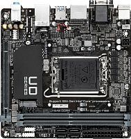 Материнская плата Gigabyte H610I DDR4 Soc-1700 Intel H610 2xDDR4 mini-ITX AC`97 8ch(7.1) GbLAN+VGA+HDMI+DP | код 1861076 | GIGABYTE