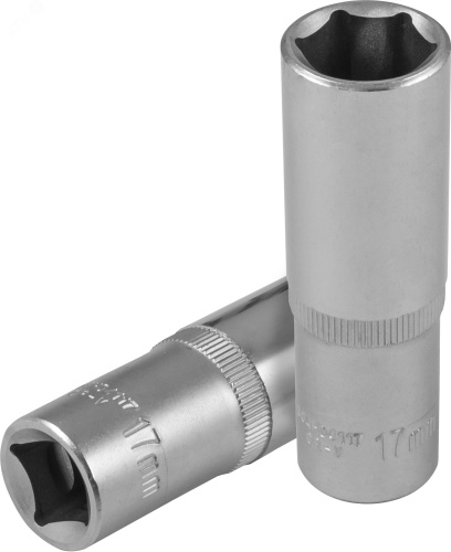 Головка торцевая глубокая 1/2''DR, 17 мм | код S04HD4117 | Jonnesway Головка торцевая глубокая 1/2''DR, 17 мм | код S04HD4117 | Jonnesway