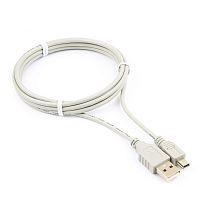 Кабель USB 2.0 Gembird CC-USB2-AM5P-6, AM/miniBM 5P, 1.8м, серый, пакет | код CC-USB2-AM5P-6 | Gembird