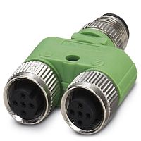 Y-разветвитель SAC-3P-M12Y/2XM12FS PE | код 1683455 | PHOENIX CONTACT