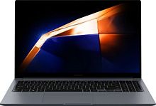 Ноутбук Samsung Galaxy Book 4 NP750 Core 5 120U 16Gb SSD512Gb Intel Graphics 15.6 PLS FHD (1920x1080) Windows 11 Home English grey WiFi BT Cam (NP750XGK-KG2IN) | код 2016574 | SAMSUNG