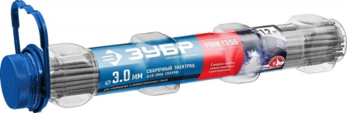 Электроды Зубр 40021-3.0 D3мм L350мм 1200гр | код 1529368 | ЗУБР