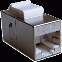 Повторитель портов RJ-45, экранированный, кат.6, формата Keystone | код LAN-KCP45S6 | LANMASTER