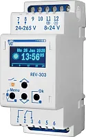 Таймер программируемый многофункциональный REV-303 | код. 3425604303 | Новатек-Электро