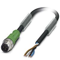 Кабель для датчика / исполнительного элемента SAC-4P-M12MS/10,0-186 | код 1509461 | PHOENIX CONTACT