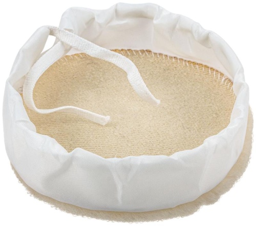 Чехол полировальный на завязках натуральная шерсть на тканевой основе 125мм FIT 39861 фото 5