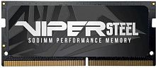 Память DDR4 32GB 3200MHz Patriot PVS432G320C8S Steel Series RTL PC4-25600 CL22 SO-DIMM 260-pin 1.2В single rank с радиатором Ret | код 1780804 | PATRIOT
