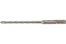 Бур по бетону , Profi, двойная резьба, SDS-Plus, 6.5 х 160 мм | код 40-65160 | CUTOP