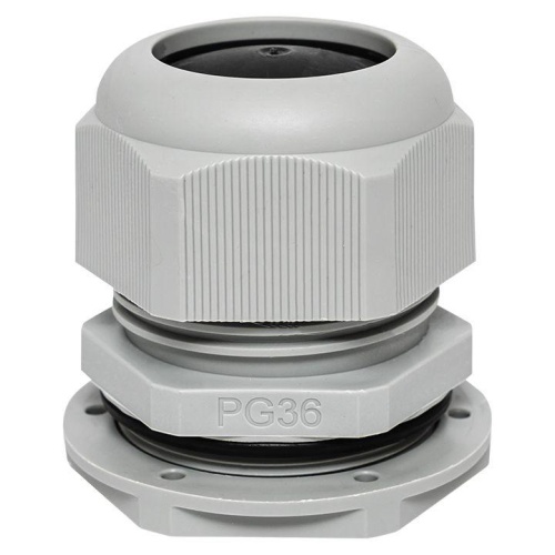 Сальник PG36 IP54 отв. d46мм провод d22-32мм (уп.1шт) PROxima | код plc-pg-36-1-r | EKF