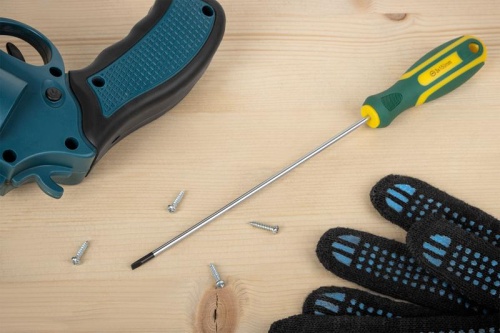 Отвертка "Контур" CrV сталь прорезиненная ручка 3х150мм SL FIT 55207 фото 7