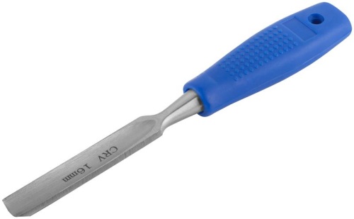 Стамеска CrV полукруглая с пластиковой ручкой 16мм FIT 43144 фото 2 Стамеска CrV полукруглая с пластиковой ручкой 16мм FIT 43144 фото 2