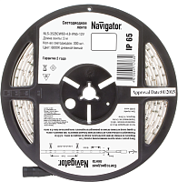СД Лента светодиодная 71 763 NLS-3528СW60-4.8-IP65-12V R5 | код. 71763 | Navigator