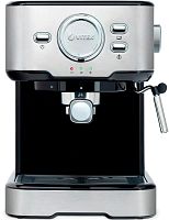 Кофеварка рожковая Vitek VT-1520 850Вт серебристый/черный | код 1372290 | VITEK