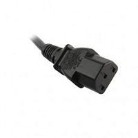 Разъем IEC 60320 C13 220в. 10A на кабель (плоские контакты внутри разъема) | код. 47865 | Hyperline